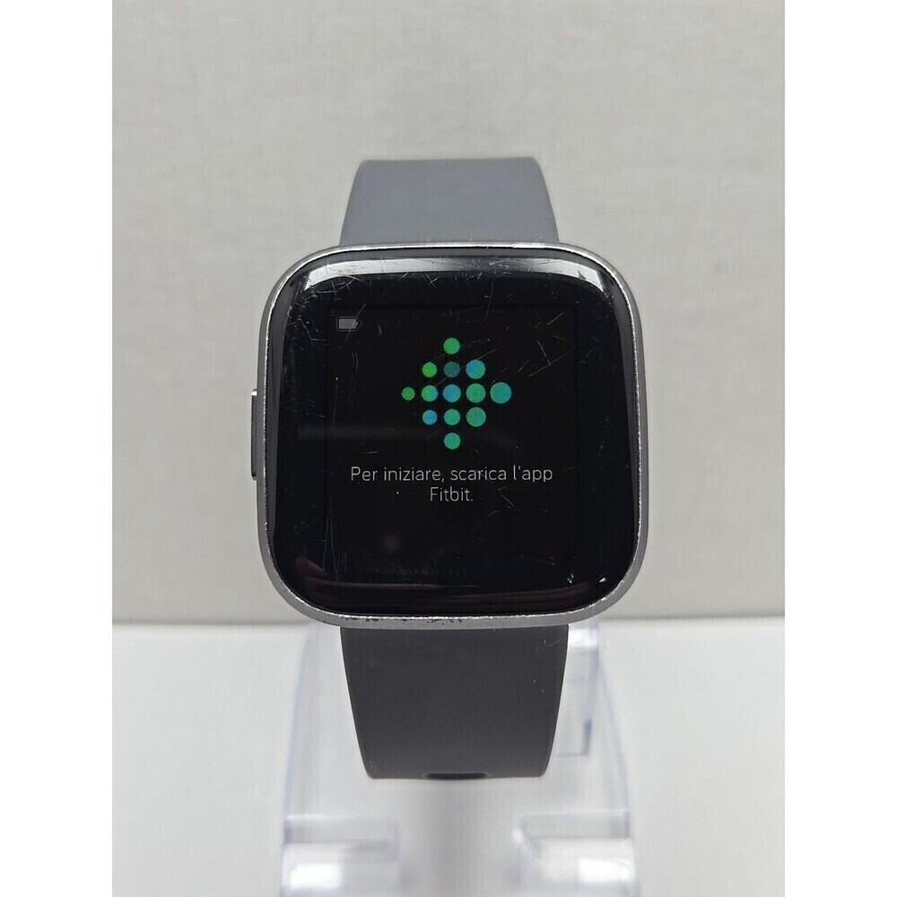 Fitbit Versa 2 Smartwatch Gray 40mm Alexa WR50M Always On Display No Charger